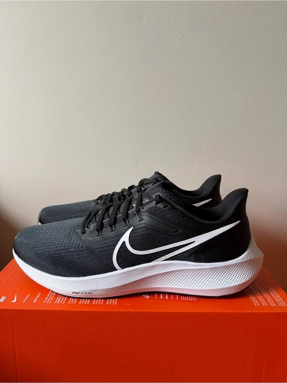 Nike Air Zoom Pegasus 39 Black White DH4071-001 Men’s Size 13